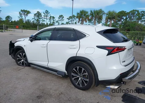 2016 Lexus Nx F Sport from USA, damaged, VIN JTJBARBZ8G2049884